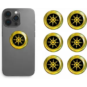 6 Pack EMF Blocker Stickers - Protection for Cell Phone, Laptop, WiFi Router.Neutralize EMF from Devices, 5G, Tablets, Computers, TV at Home & Office