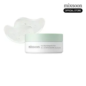 [mixsoon Official Shop] Cica-Hyal Hydrogel Eye Patch 30 pairs (60ea) - Skin Calming & Moisture Replenishment Eye Patch, Korean Skincare for Glass Skin