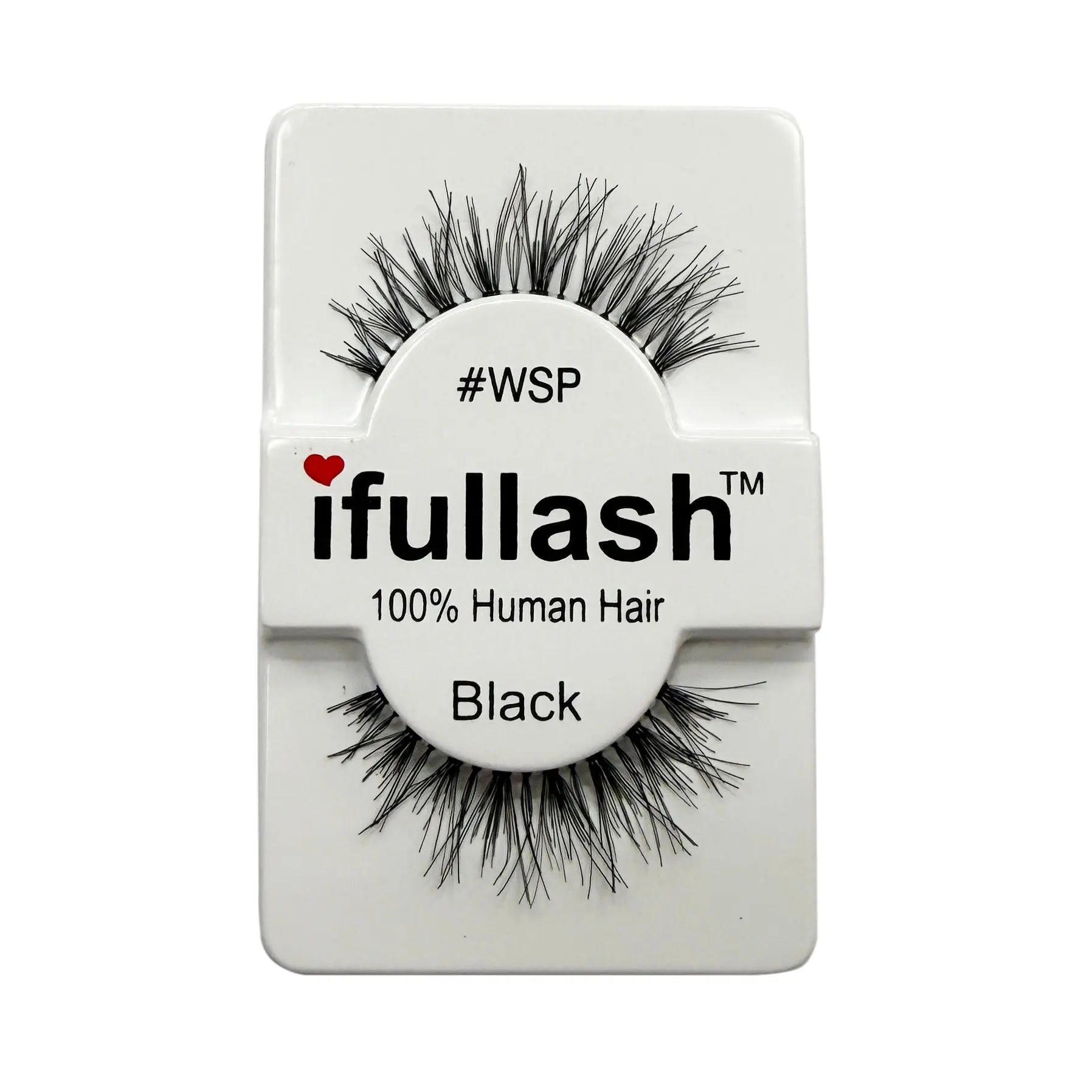 #WSP ifullash 100% Human Hair Eyelashes - 6 or 12 Pairs