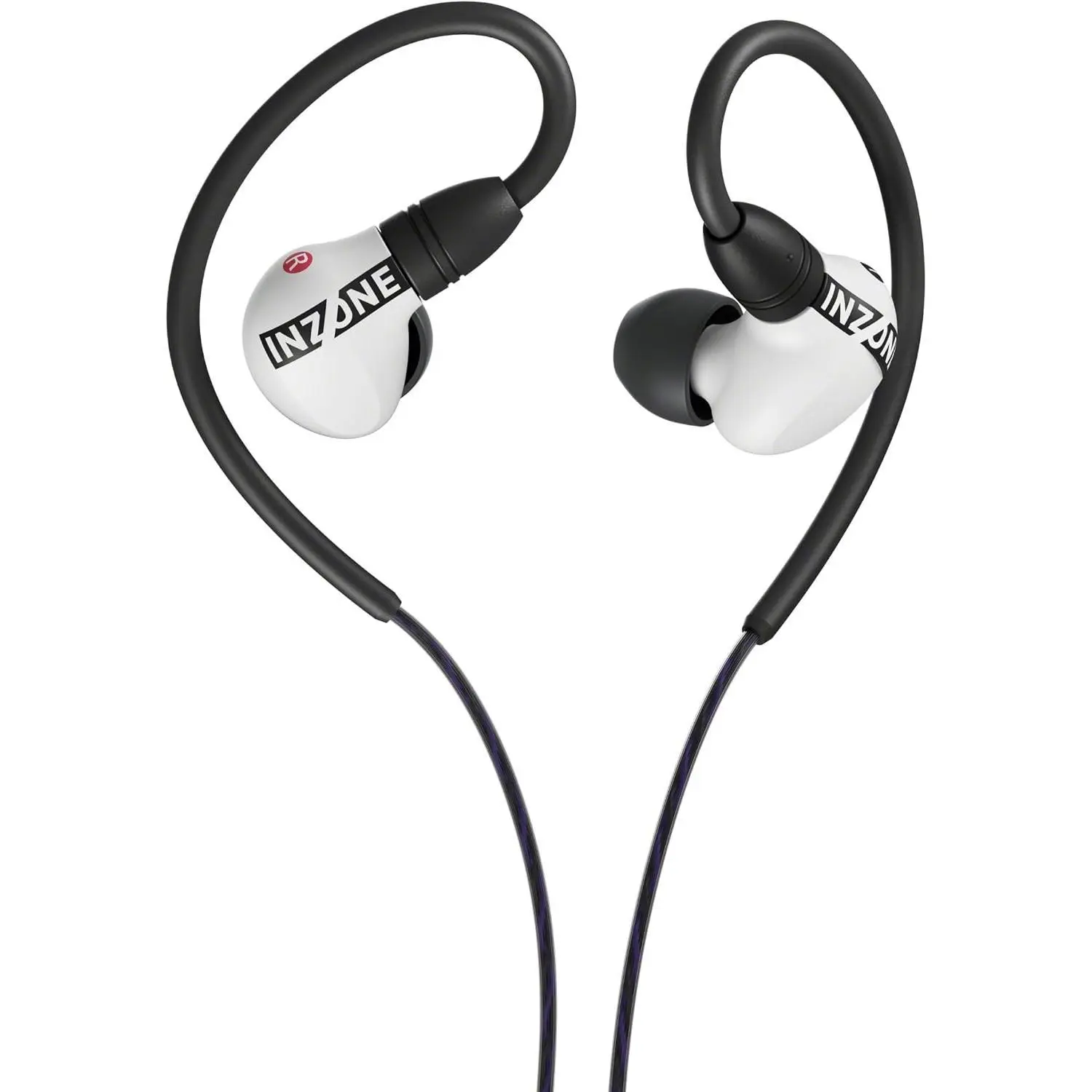 Refurbished - Sony INZONE E9 Wired in-Ear Monitor for Gaming, Tuned for FPS Games, Sound Isolating Earbuds, Comfortable Fit, Low Profile Design, 360 Spatial Sound, Case Included, Developed with Fnatic, White Audio Headphone
