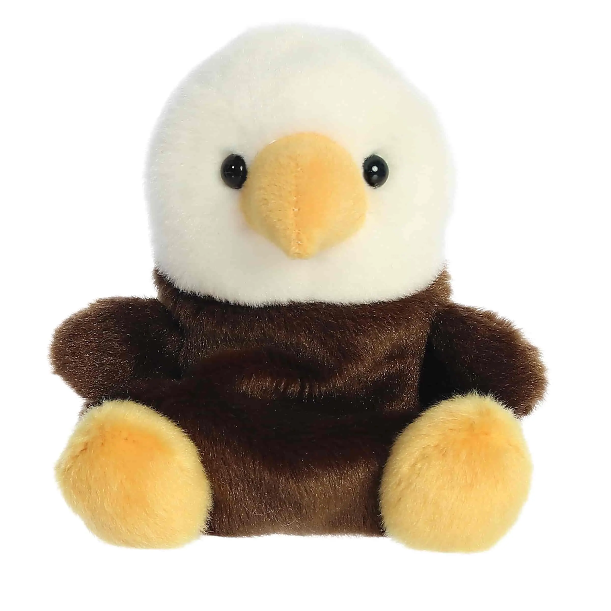 Palm Pals Adorable Murphy Bald Eagle 5 inch Multicolor Mini Soft Plush Collectable Stuffed Animal
