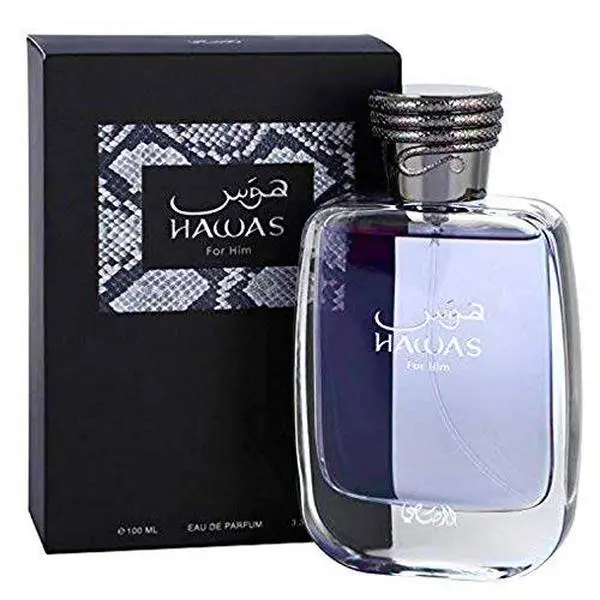Hawas for Men Eau de Parfum 100ml (3.4 oz) by Rassasi – Men Perfume Fragrance, Long Lasting Aquatic Men’s Perfume Hawas for Men Eau de Parfum 100ml (3.4 oz) by Rassasi – Men Perfume Fragrance, Long Lasting Aquatic Men’s Perfume