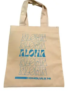 Ocean Blue "Aloha" Tote Bag