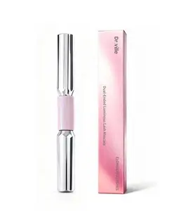 Dr.ville Precision Lash Primer & Volumizing Mascara, Natural Look Eyelash Routine, Long-Wear Smudge-Proof Formula for Every Occasion 10g-A