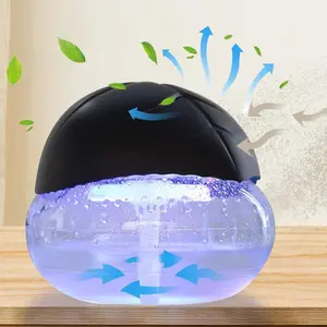 Air Purifier, Water Essential Oil Diffuser for Home with LED Light, Purifier Air Washer, Air Fresher Aroma Diffuser,Fragrance Machine, Usb Powered Humidifier