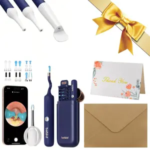Smart Visual Ear Cleaner, Ear Wax Remover, Bebird EarSight Plus E33R, Suitable for both children and adults, 4 Cleaning Ear Ways, Painless Ear Tweezers, Ear-Scope Otoscope Wireless WiFi Connect, OTC Camera Ear Cleaner, Ear Canal Cleaner, Ear Cleaning Tool