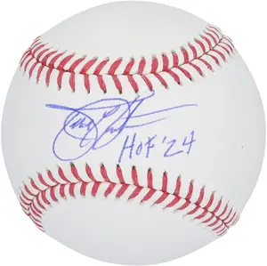 Todd Helton Colorado Rockies Autographed MLB Baseball with "HOF 2024 " Inscription - Fanatics Authentic Certified