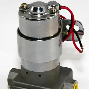 High Flow Performance Electric Fuel Pump 130 GPH Universal Fit 3/8" NPT Ports