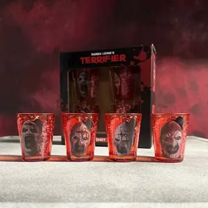 Terrifier Art the Clown Shot Glass Box Set of 4