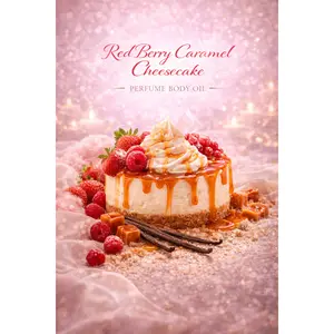 Red Berry Caramel Cheesecake