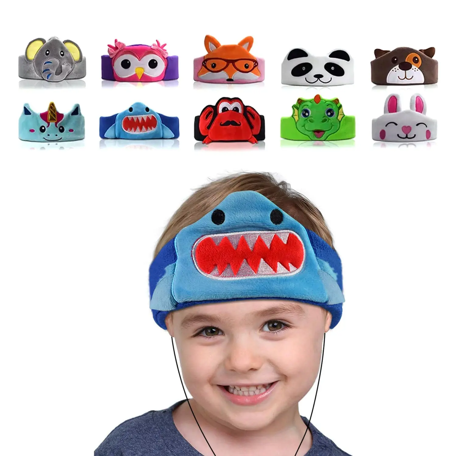 Contixo Adjustable Fleece Headband Headphones - Bunny Animal Design for Kids, Earbuds Compatibility, Ear Protection, Phones & Electronics Accessory, Kid, Fox