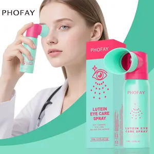 PHOFAY Lutein Cooling Spray - Eye Moisturizing Treatment for Eye Fatigue Relief, Brightening, Hydrating, Soothing Effects, Ideal for Office & Outdoor Use, Adult Gift