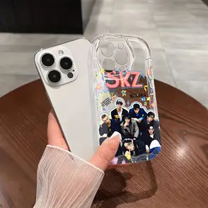 Fashion Kpop Singing Group Phone Case Suitable for iPhone 17 16 15 14 13 12 11 Mini Pro Max Air Anti Fall Soft TPU Back Cover