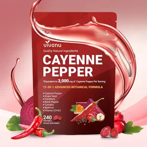 Cayenne Pepper Supplement Softgels – VivoNu Circulatory Support Formula with Grape Seed, Hawthorn & Beetroo Heart-Health