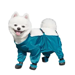 Waterproof Rainwear for Small to Large Dogs and Puppies Leggings with Shoes