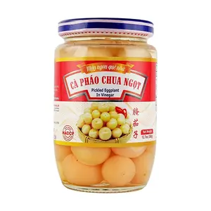 VASIFOOD Vietnamese Pickled Eggplant 360g - Ready-to-Eat Side Dish, Savory Snack