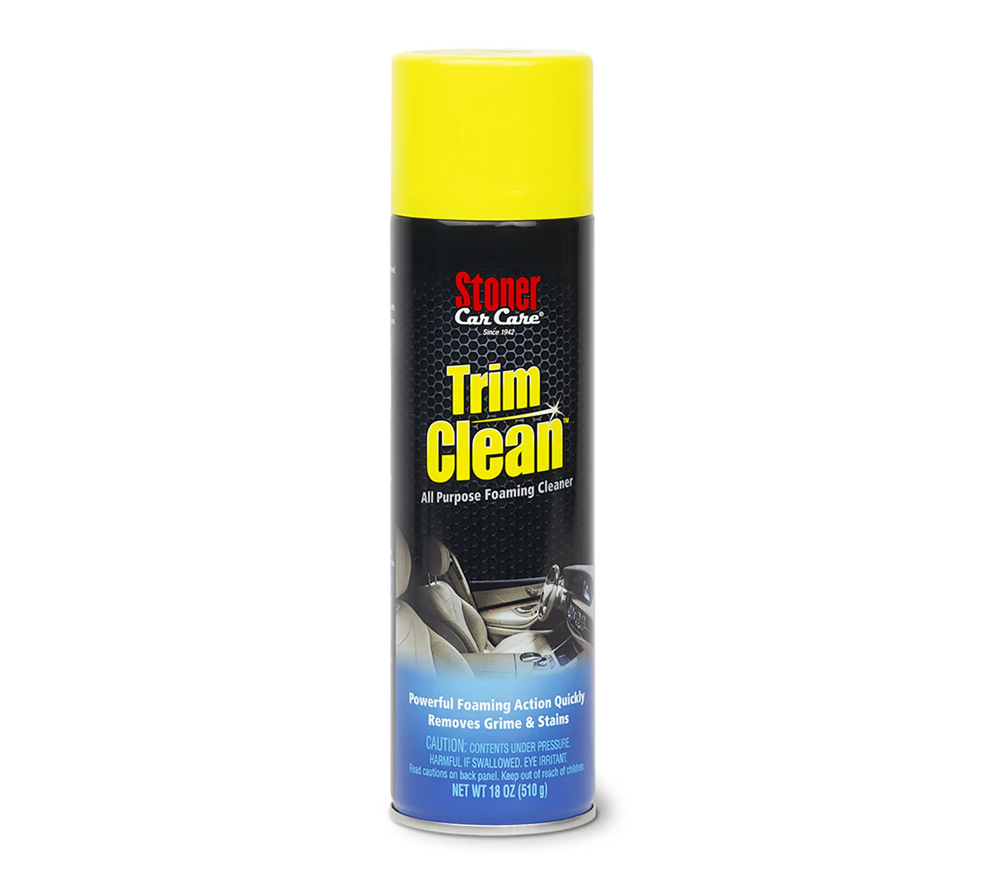 Stoner Car Care Trim Clean, 18 oz (510 g) Car Interior Cleaner, Automotive Interior Detailing Product for Upholstery, Interior Detailing Products