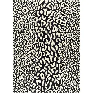 Akeem Leopard Print Area Rug - Clearance