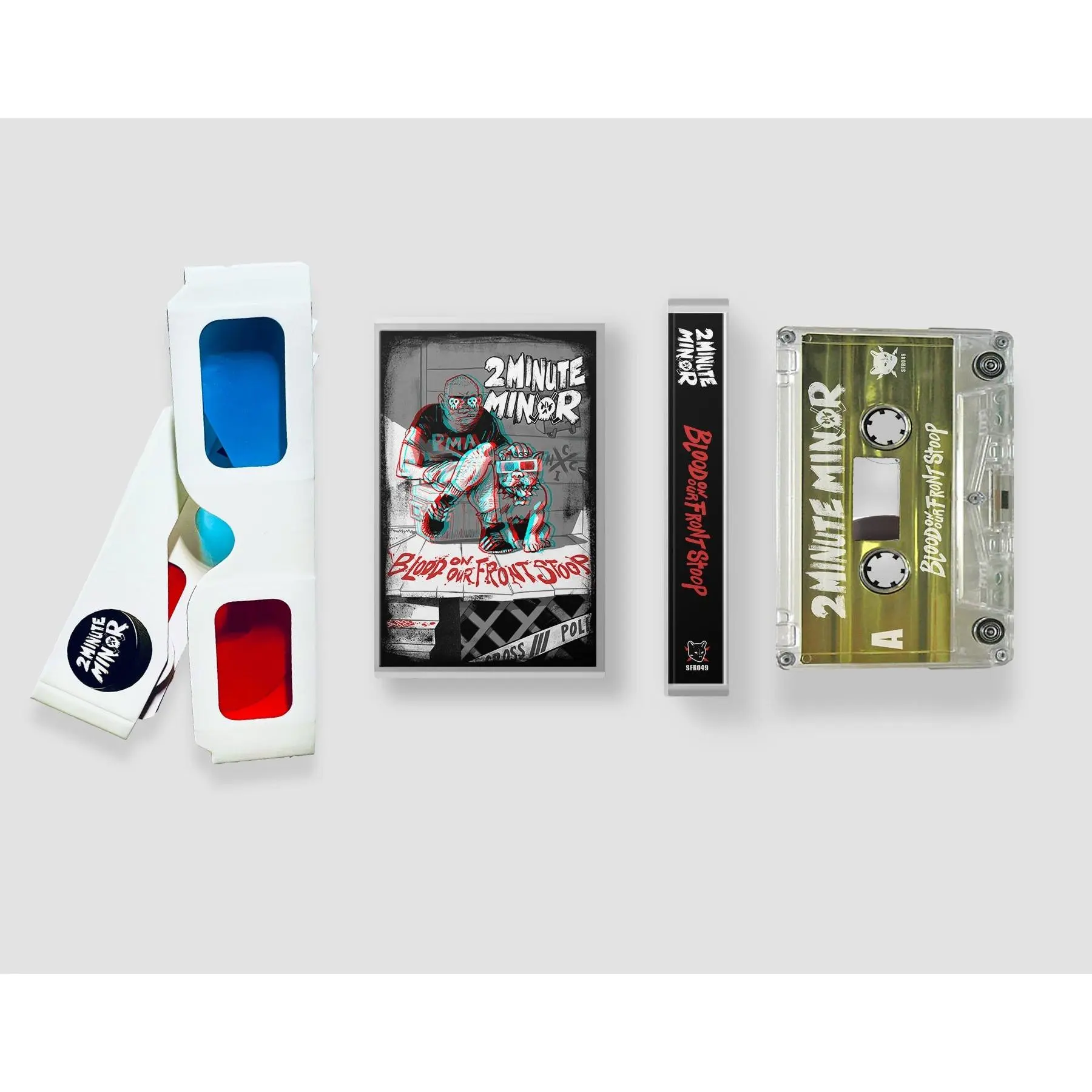 2Minute Minor: Blood On Our Front Stoop: 3D Cassette