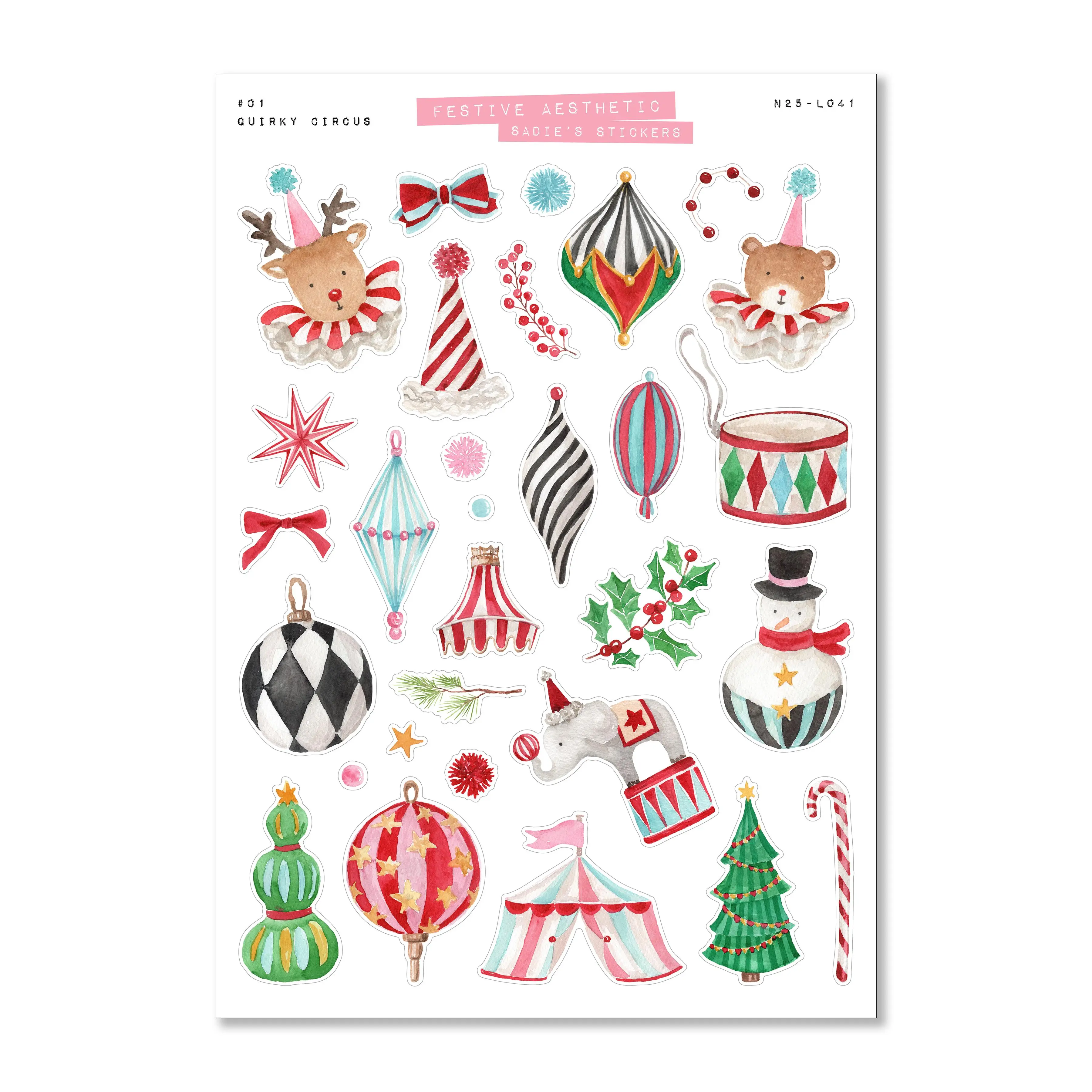Quirky Circus • Festive Aesthetic