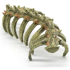 Aquarium Skull  , Reptile Tank Accessories, Fish Tank Decorations for Amphibians, Betta Fish, Shrimp, Hermit Crab, Leopard Gecko