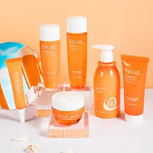Snail Moisturizing Skincare Set - Hydrating & Nourishing, 6-Piece Gift Box