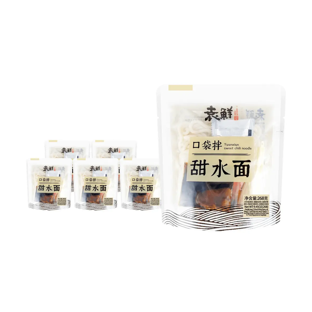 YUANXIAN Sweet Chili Noodle*6【6 Packs】