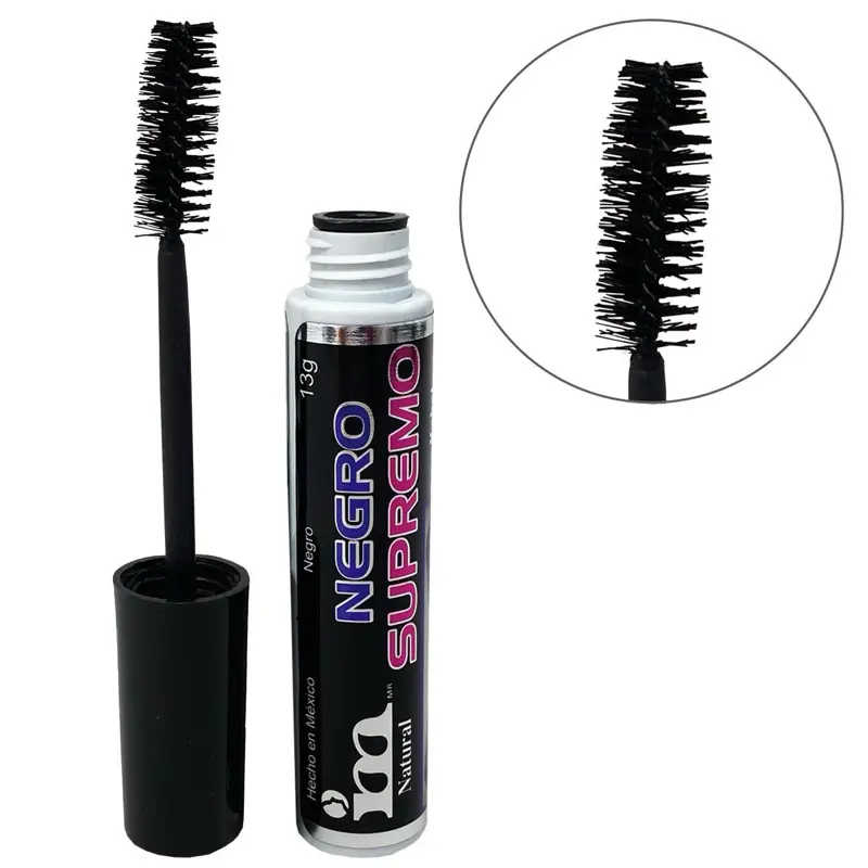 Natural Looking Mascara - 13g Natural Black, Vitamin E-Infused, Mexican Kajal-Infused, Intense Darkening, Lash Lifting, Eyelash Enhancing, Nourishing, Long-Lasting Beauty & Personal Care Cosmetic for Eyelashes