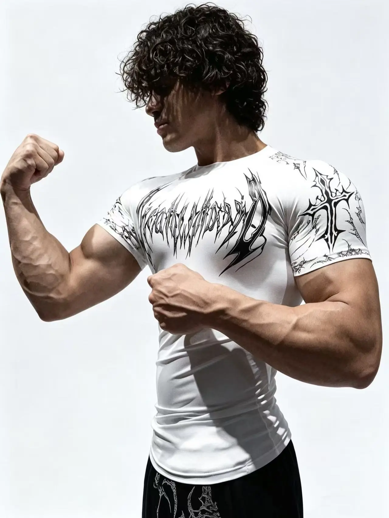 Men's Long Sleeve Compression Shirt - Slim-Fit, Quick-Dry & Breathable Gym Apparel for Bodybuilding and Fitness Training, Gym Workout Shirts