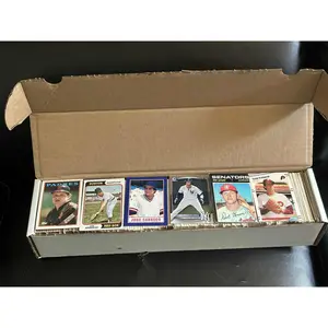 1000 Baseball Trading Card Bulk Lot Bundle Box