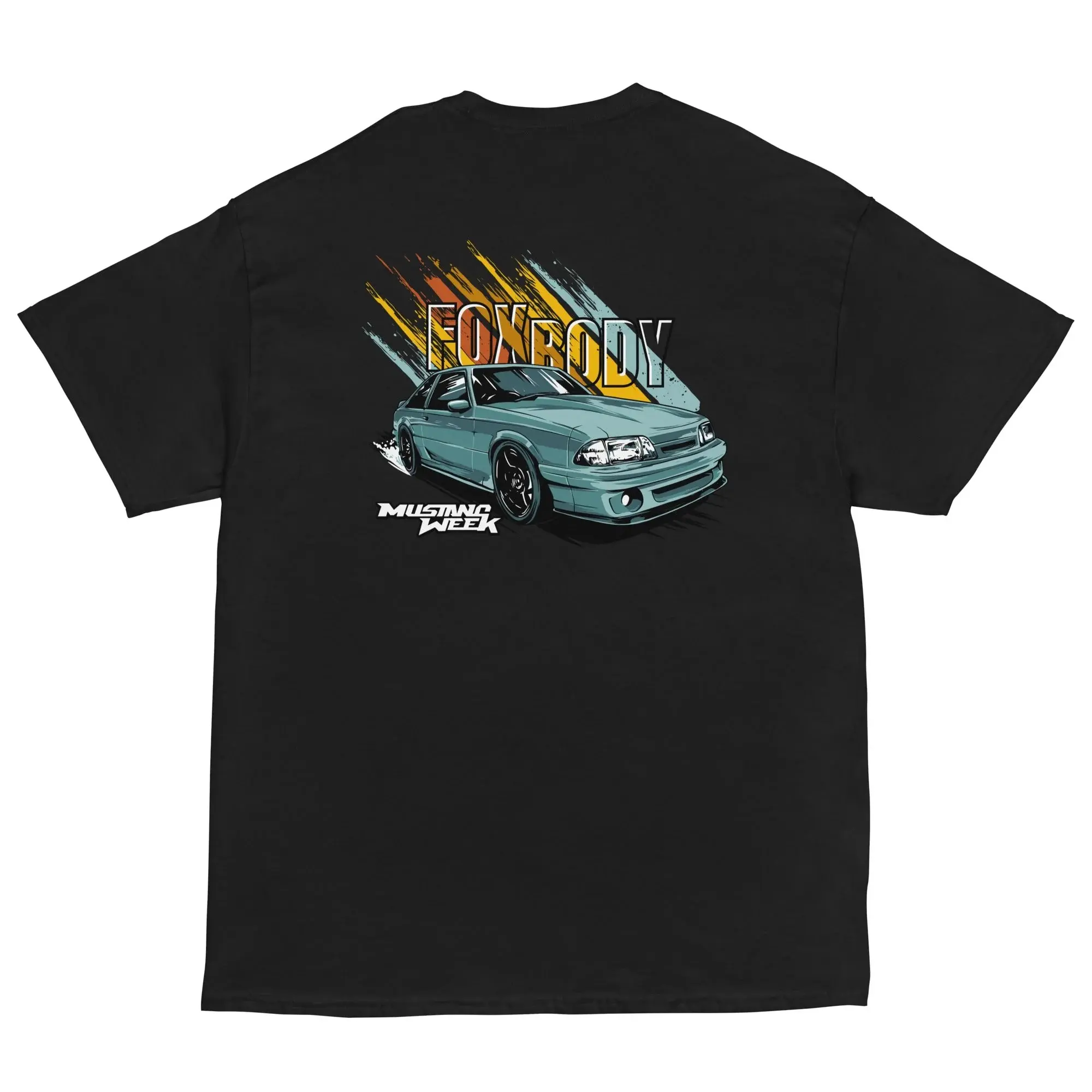 Ford Mustang GT 5.0L V8 Fox Body Legends T-Shirt Sweatshirt Hoodie 2 Sided, Classic Car Enthusiast Tee, Gift for Car Lovers