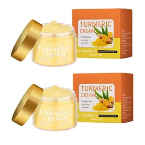 Turmeric Face Cream, Moisturizing Face Cream, Hydrating Nourishing Glow Face Cream, Face Lotion for Women and Men, Hydrating Serum for Face, Daily Skin Care Product, Face Moisturizer, Smooth, Hydrate Face Care Products
