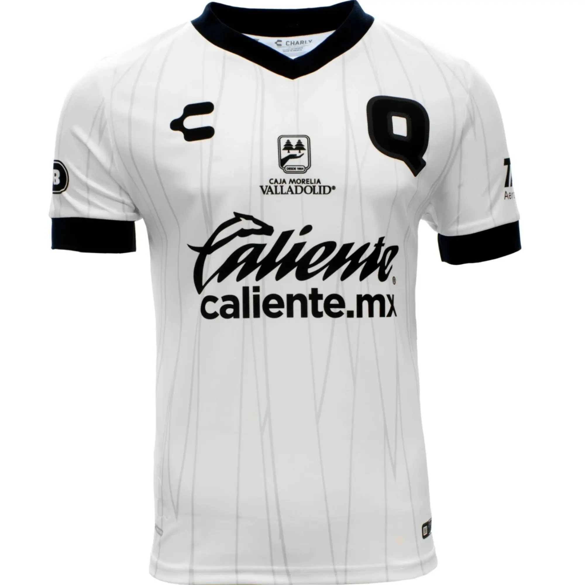 Charly Official Club Queretaro 2020/2021 Home Jersey - Ronaldinho Liga MX Quick-Dry, Short-Sleeve, Breathable Fan Game Day Sports Collectible Top