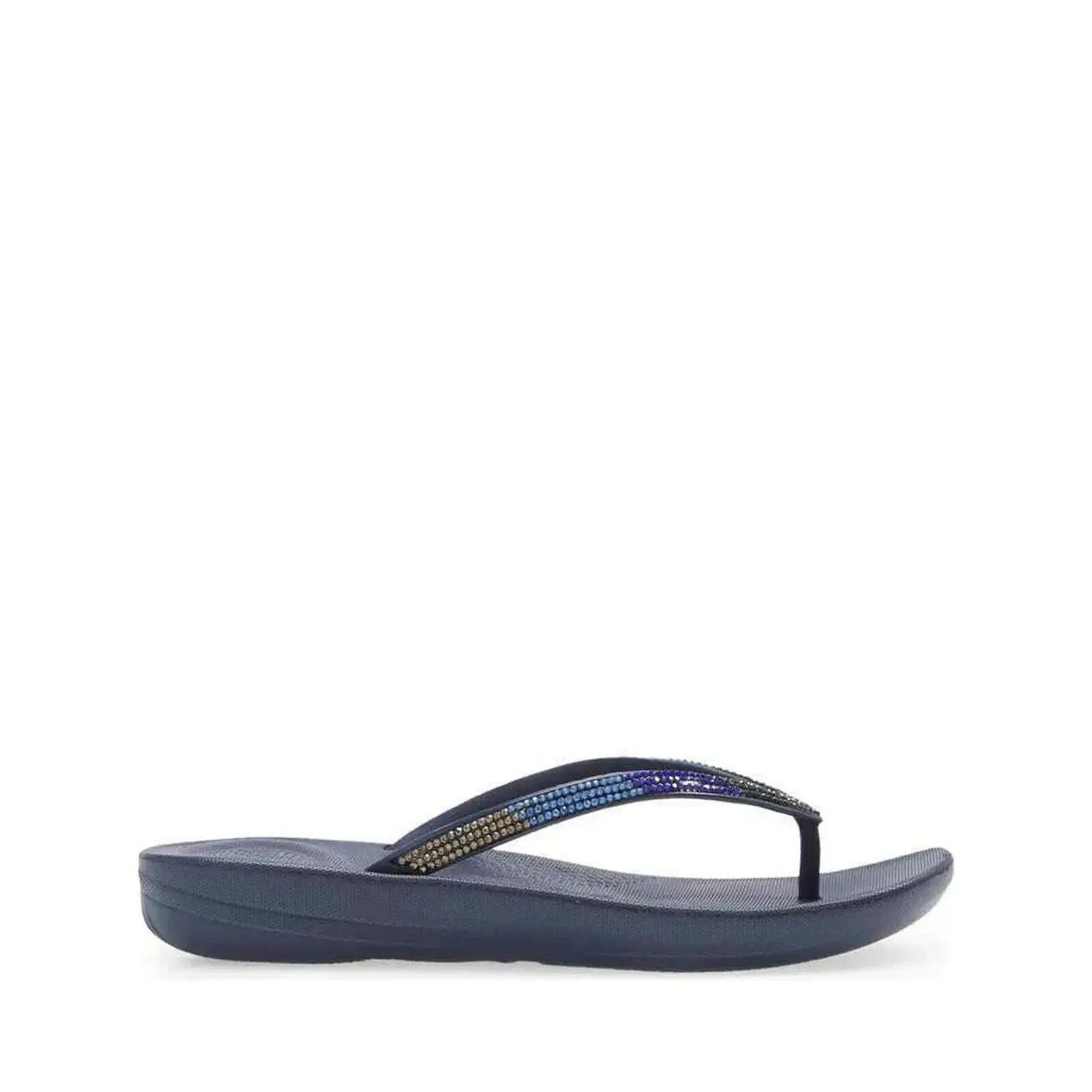 FitFlop Iqushion Sandal in Midnight Navy | Women's