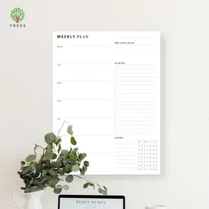 Weekly Planner Notebook, To-do List Notebook, Habit Tracker Notebook, Memo Notebook, Office Stationery & Supplies
