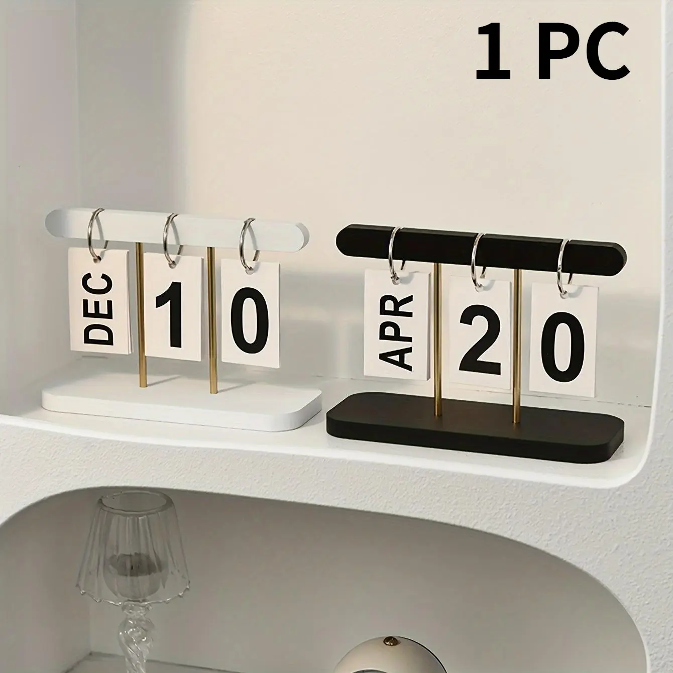 Nordic simple creative page calendar, Tear Off Calendar, desk calendar ornaments, home living room dining table coffee table desk decorations, Calendar Design