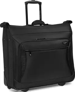 WallyBags 45” Premium Rolling Garment Bag with multiple pockets
