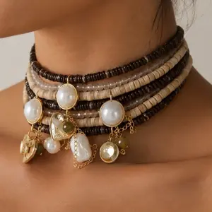 Maite Jewelry.                                                ALMA DE ARENA Neckerces