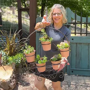 Enchanted Circle Multi-Level Garden Display Stand