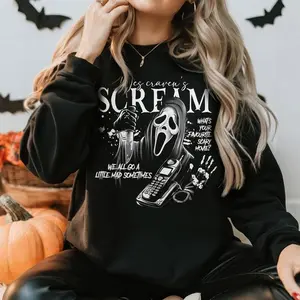 Vintage Ghostface Halloween Shirt, Scream Movie Shirt, Horror Movie Shirt, Scary Movie Shirt, Horror Movie Characters Shirt