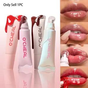 Moisturizing, Hydrating and long-lasting lip gloss, Lip Glaze, easy to apply, non stick natural lip makeup, Glossy, High Gloss, Lipstick