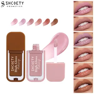 Glossy Lip Glaze – Hydrating Lip Gloss with Glassy Shine, Moisturizing Lip Protection, Natural Tint, Smooth Non-Sticky Finish for Plump & Radiant Lips.