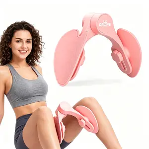 RELIFE REBUILD YOUR LIFE Thigh Exerciser Machine, Inner Leg Trainer, Thigh Trainer with Non-Slip Pads Home Gym Leg Workout Equipment