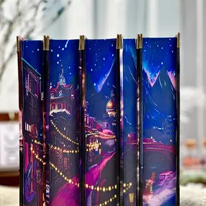 ACOTAR Rainbow Edition – 5-Book Hardcover Collector’s Box Set with Premium Posters, Art Prints & Fantasy Shelf Display