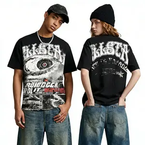 Hell Star Vintage Graphic T Shirt Pure Cotton Streetwear Y2K Oversized Viral Trend Streetwear Fashion Summer Street Outfit Daily Casual Party Harajuku Hip Hop Urban Style Women Unisex Trendy Top