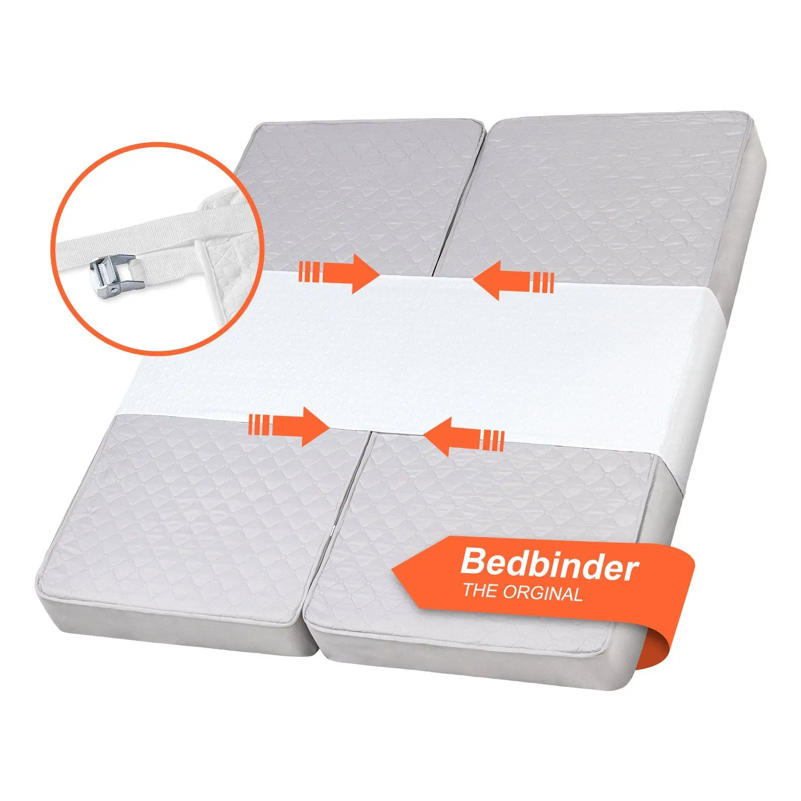 Spring new arrivals Veovr 2-in-1 Bed Bridge, Extra Long Bed Converter with Fixing Straps and Metal Button,Bed Bridge for Split King Adjustable,King Gap Filler for Bed,Babies,Guests,Couples, 100"L x 24"W