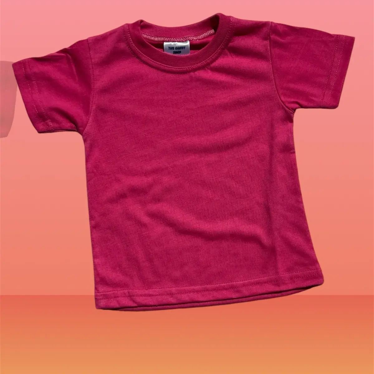 Women's Dark Hot Pink Sublimation Blank T-Shirt for Top - Womenswear