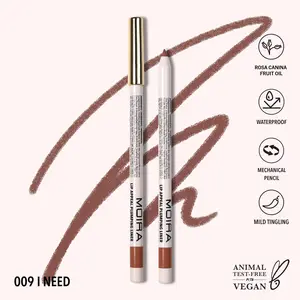 MOIRA | Lip Appeal Plumping Liner (009, I Need) | Waterproof Lip Liner with Plumping Effect, Soft Matte Finish | Retractable Smooth Glide Formula, Long-Lasting & Smudge-Resistant