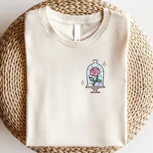 Beauty The Beast Shirt, Enchanted Rose Shirt, Magic land tee, Magic World Shirt, Cute Gift For Her 5SW2Y