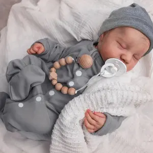 [WOOROY] Reborn Doll - Christmas & Birthday Gift, 18 Inch Lifelike Vinyl Body Doll for Kids 3+, Hand-Painted Features and Anatomically Correct Design Rebornbabydoll